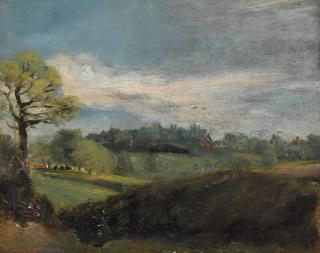 John Constable R.A. - East Bergholt Common