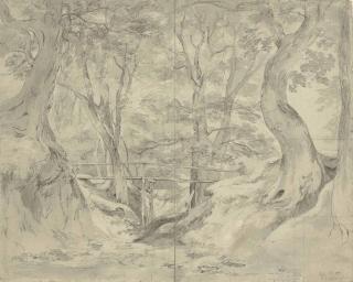 John Constable, R.A. - Helmingham Dell, Suffolk