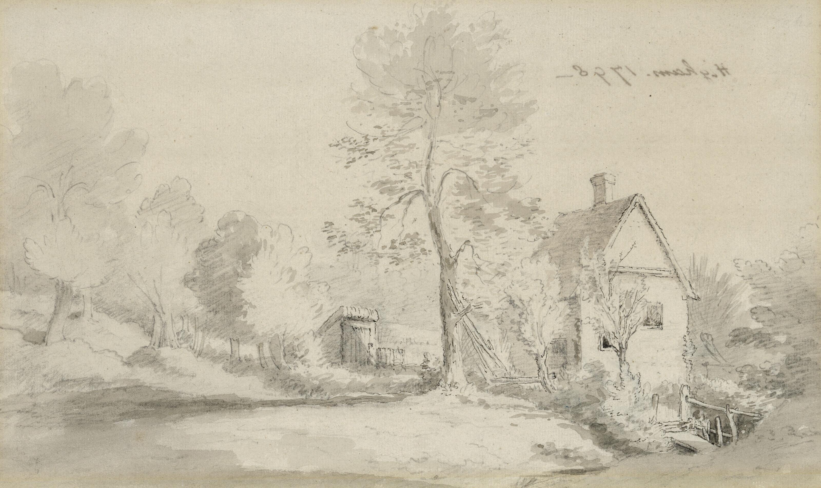 John Constable, R.A. - Higham, West of East Bergholt
