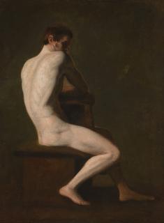 John Constable, R.A. - Nude Study
