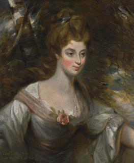 John Constable, R.A. - Portrait Of Elizabeth, Lady Croft (1754-1815)