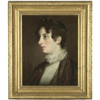 John Constable, R.A. - Portrait Of Laura Moubray