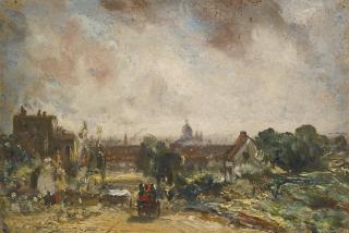 John Constable, R.A. - View Of The City Of London From Sir Richard Steele\'S Cottage, Hampstead