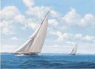 John Cooper - Nyria racing White Heather