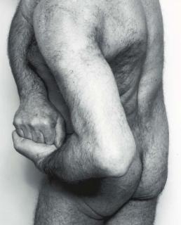 John Coplans - Self Portrait (¾ Back, Hand Clasped), 1986