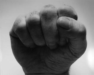 John Coplans - Self-Portrait (Clenched fist)