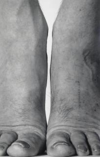John Coplans - Self Portrait (Feet Frontal), 1984