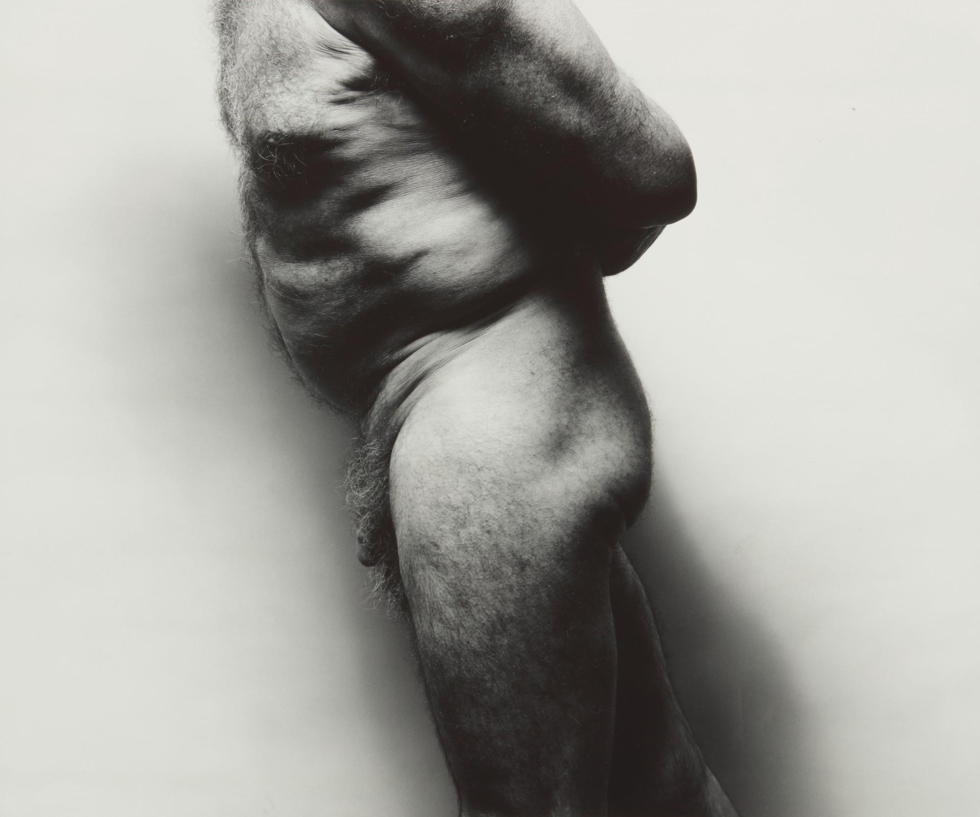 John Coplans - Self Portrait: Torso With Large Upper Arm Ii