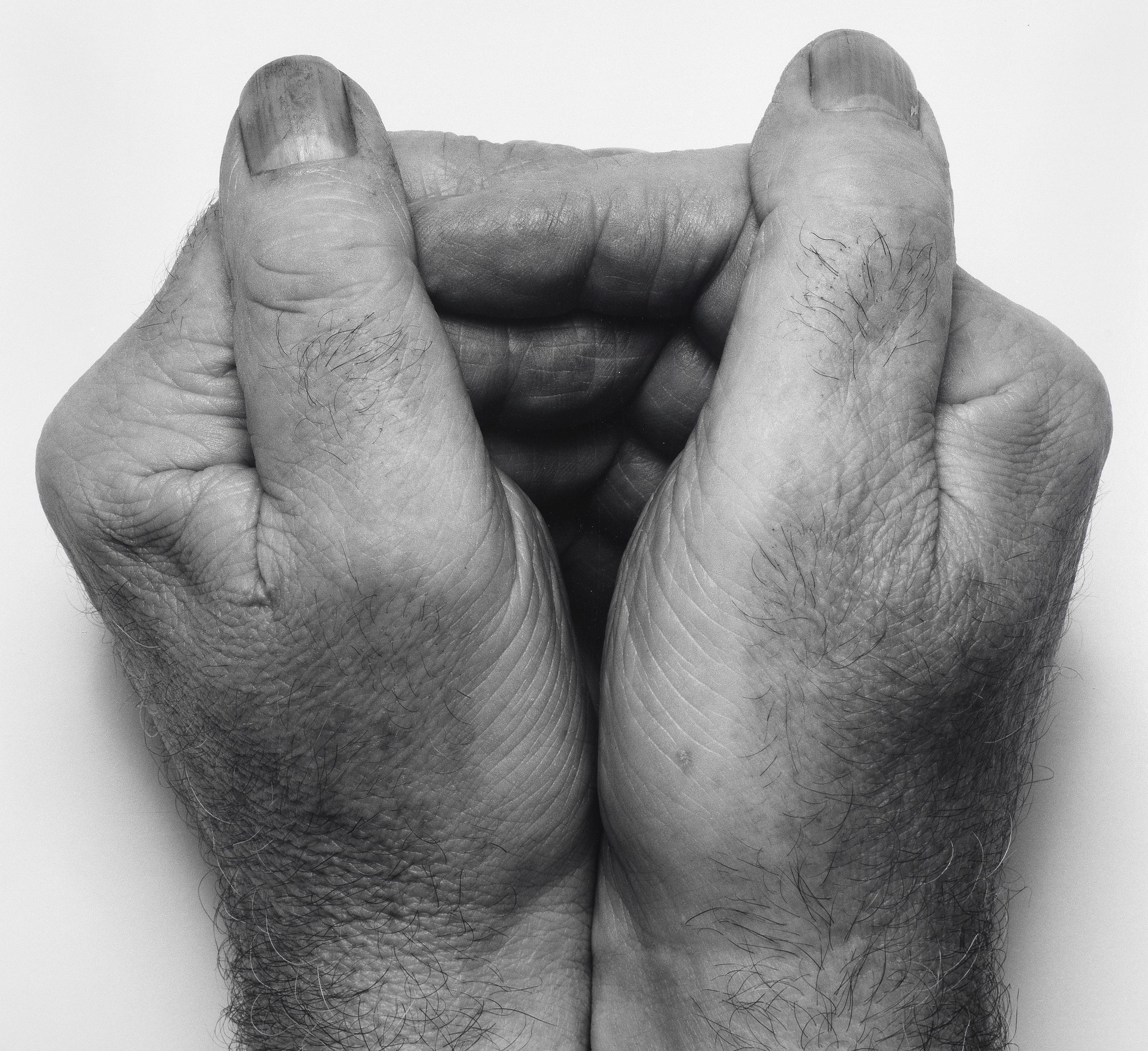 John Coplans - Self Portrait (Two Hands Together), 1988