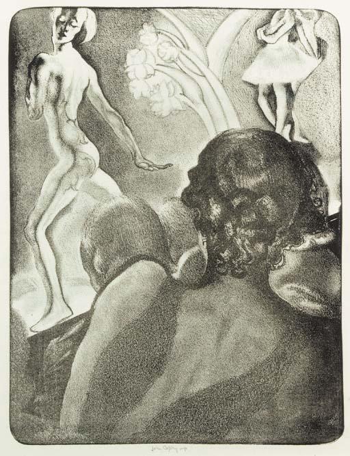 John Copley - A Lady and a Dancer (W. 251)