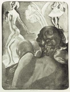 John Copley - A Lady and a Dancer (W. 251)