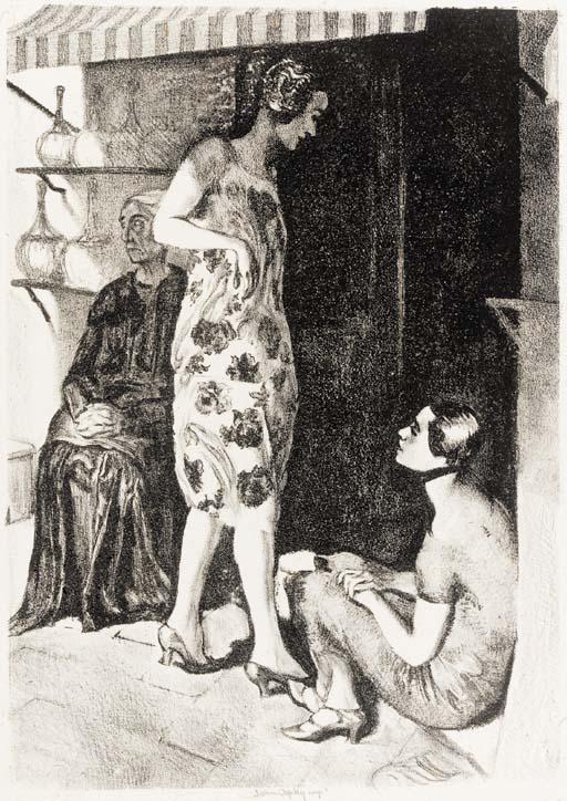 John Copley - Chattering Laundresses (W. 212)