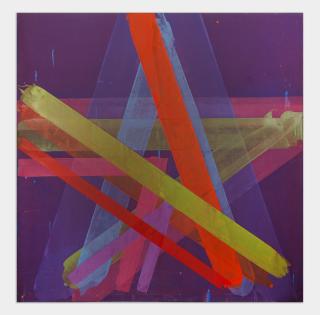 John Copnall - Untitled (Purple Star) (unframed)
