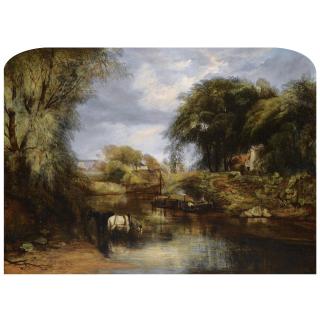 John Crawford Wintour - Tram Ponies, Cramond