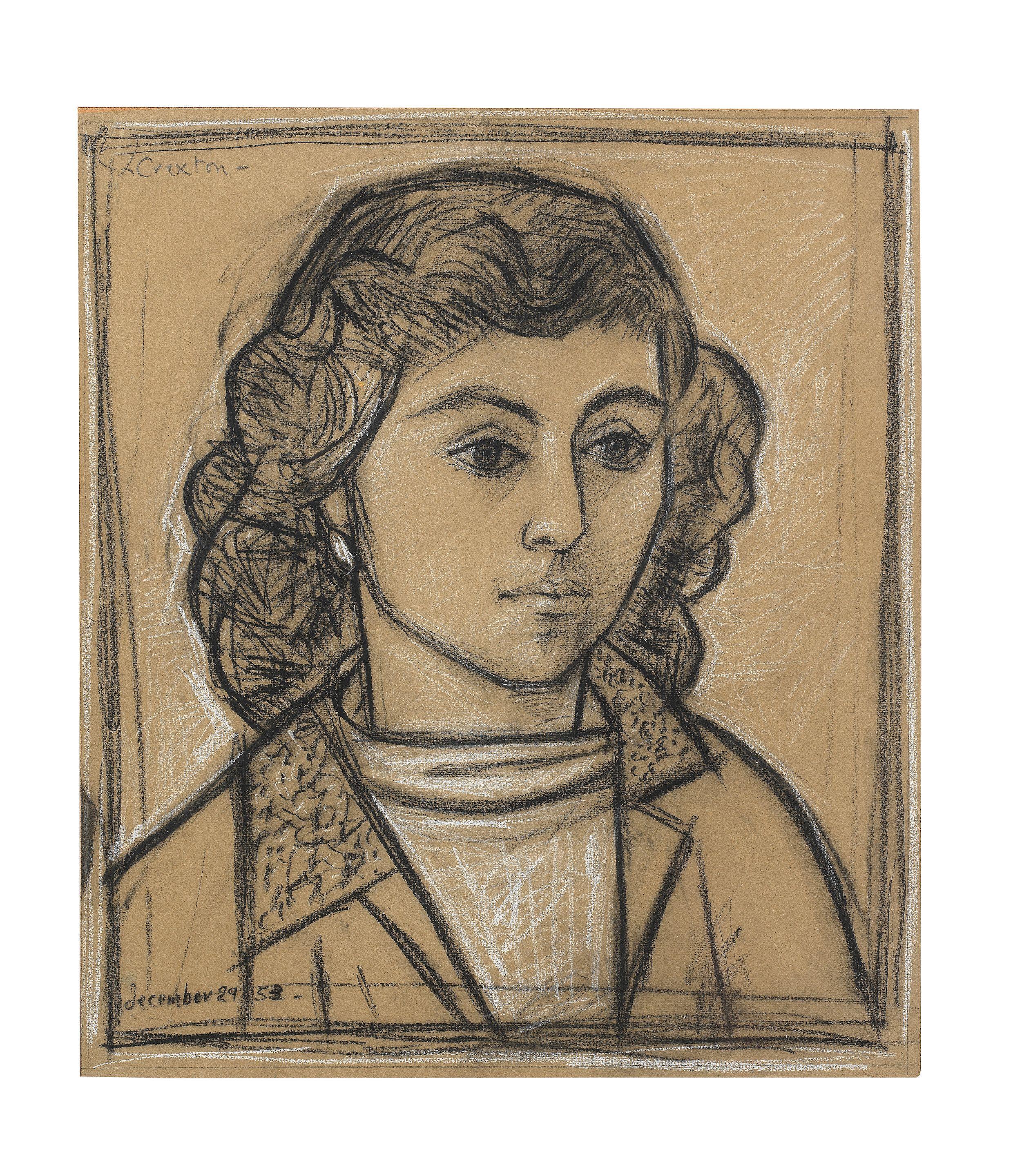 John Craxton R.A. - A Greek Girl