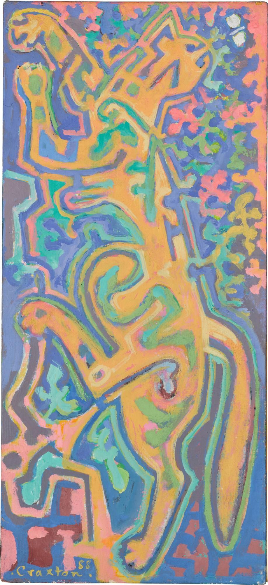 John Craxton, R.A. - Cat And Butterfly