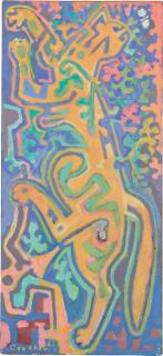 John Craxton, R.A. - Cat And Butterfly