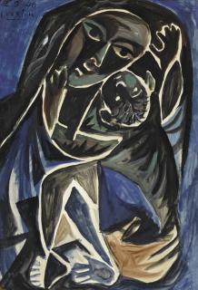 John Craxton, R.A. - Mother And Child