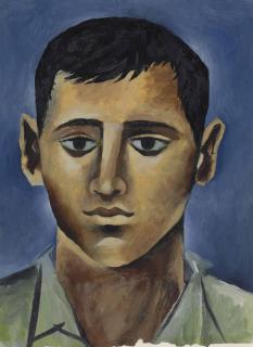 John Craxton, R.A. - Portrait Of A Greek Boy, Poros