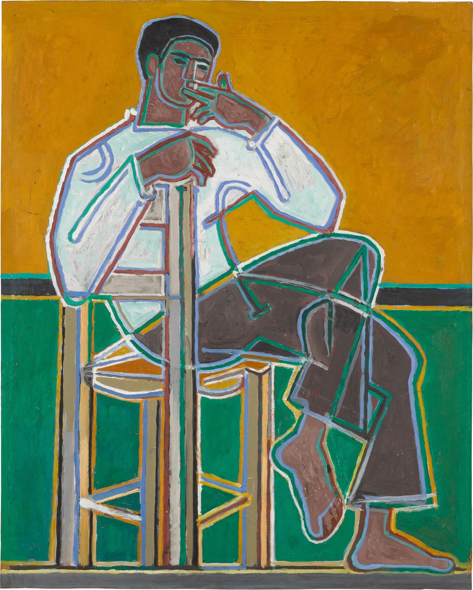 John Craxton, R.A. - Seated Figure