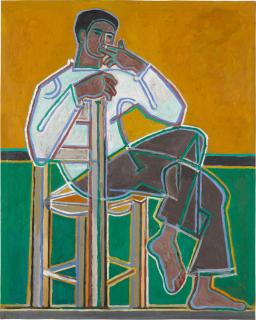 John Craxton, R.A. - Seated Figure