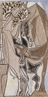 John Craxton, R.A. - Two Goats among Rocks