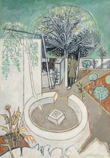 John Craxton, R.A. - Village Garden