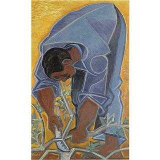 John Craxton - Pruning The Vines