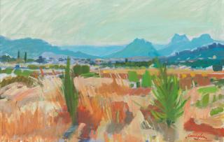 John Cunningham RGI DLitt - Eygalieres, Provence