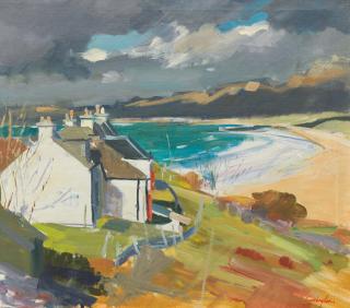 John Cunningham RGI DLitt - Kiloran Shore, Colonsay