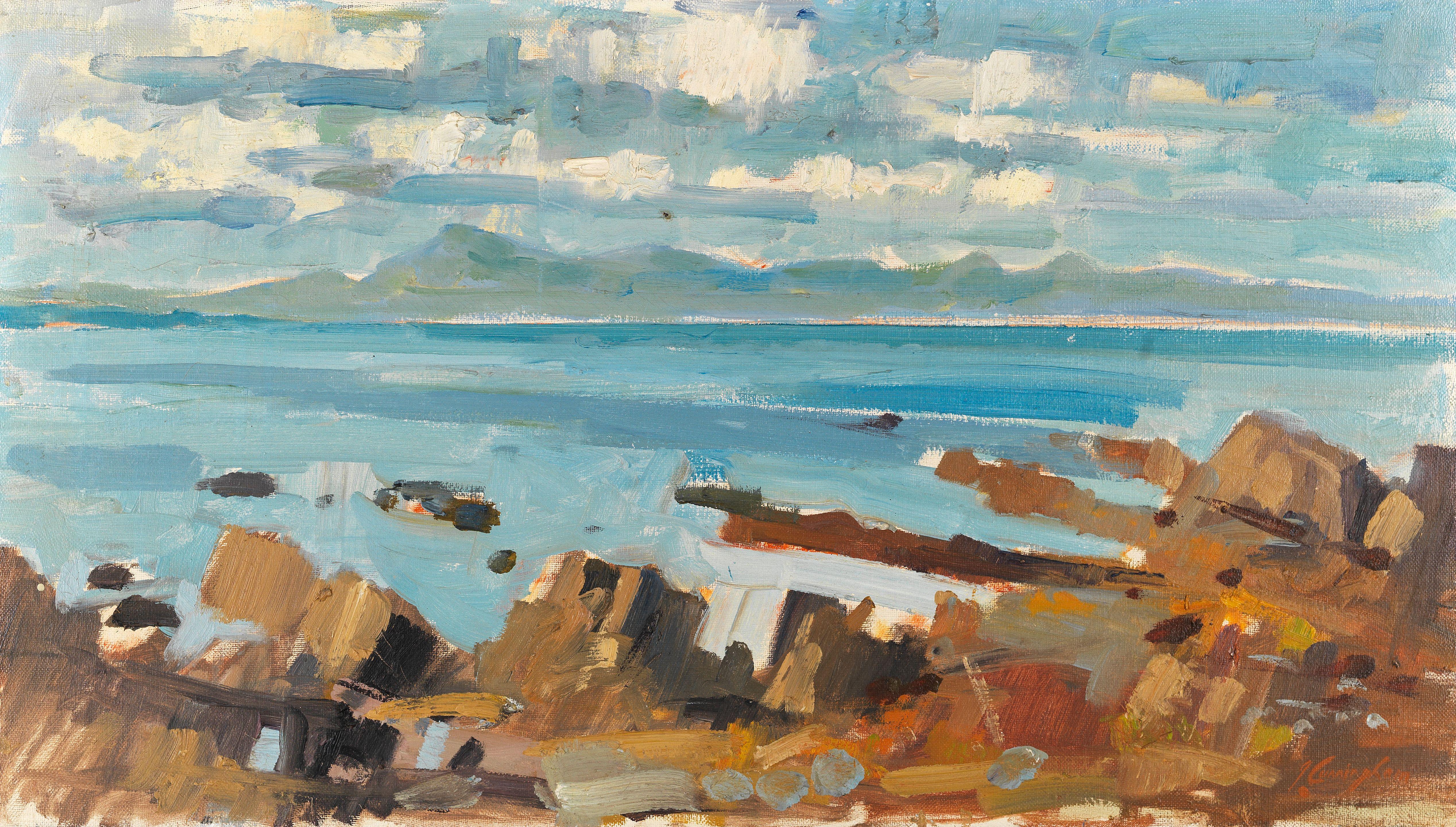 John Cunningham RGI DLitt - North End of Skye from Gairloch