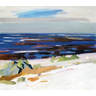 John Cunningham - Seascape At Colonsay