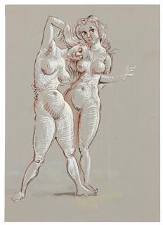 John Currin - Friends