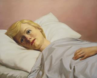 John Currin - Girl In Bed