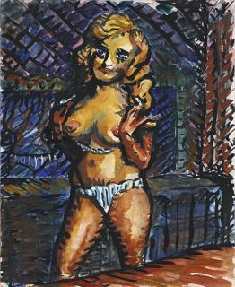 John Currin - Motel Room