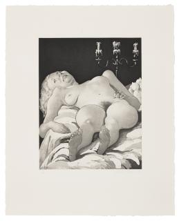 John Currin - Nude on a Table