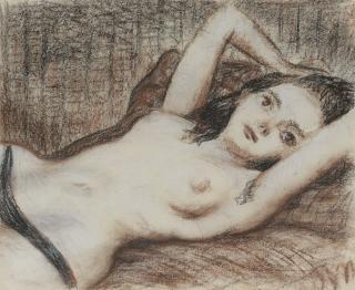 John Currin - Reclining Nude