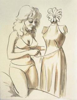 John Currin - The Dress Maker