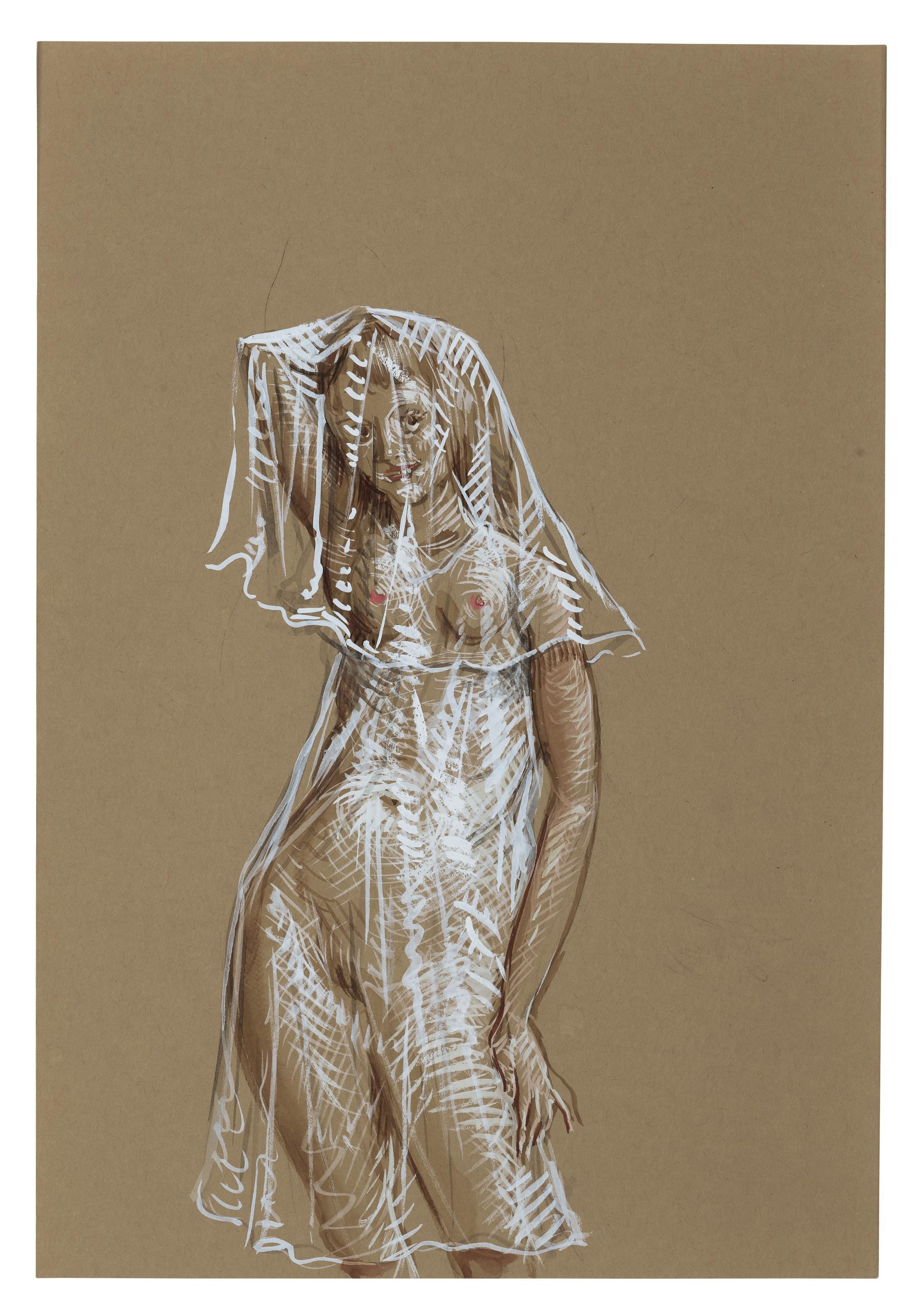 John Currin - Veiled Figure