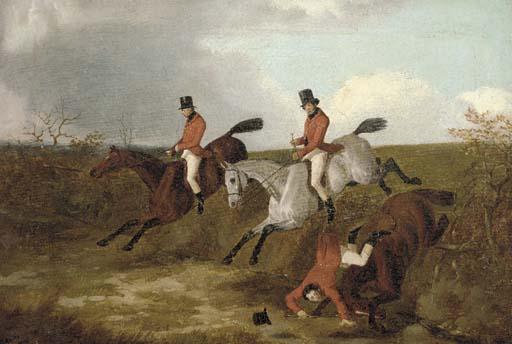 John Dalby Of York - Jumping the brook