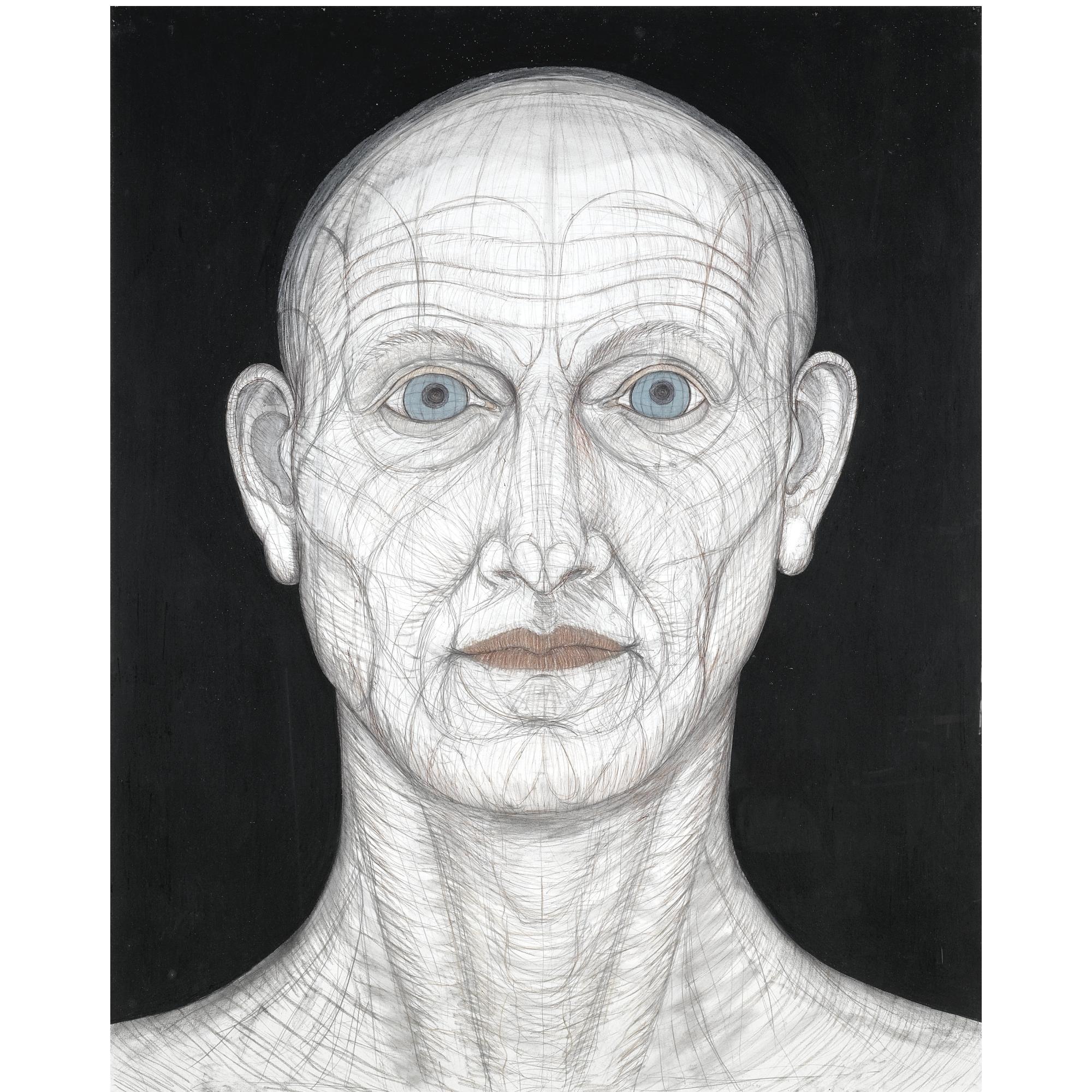 John Davies - Drawing Of J.D. 1984