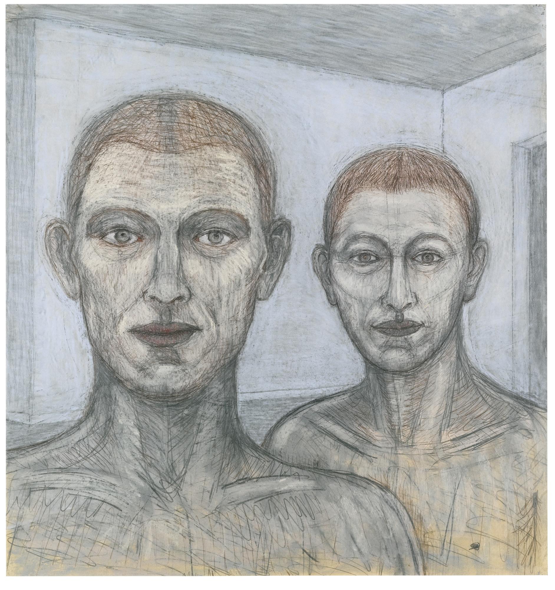 John Davies - Two Heads (Room Background)