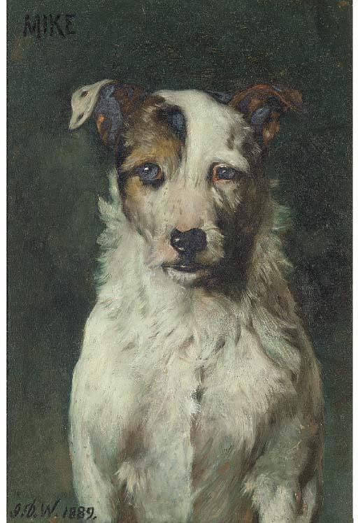 John Dawson Watson, R.W.S., R.B.A. - Mike A Terrier