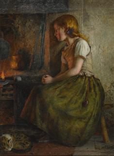 John Dawson Watson, R.W.S. - Fireside Thoughts