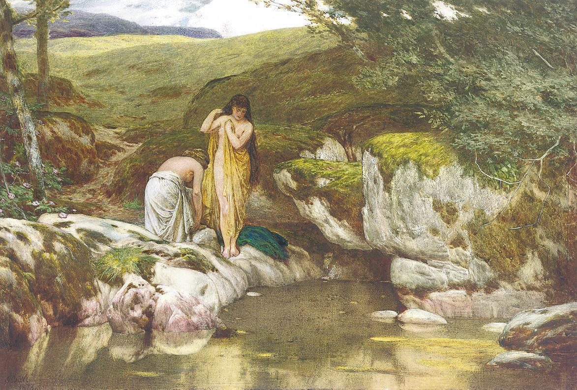 John Dawson Watson, R.W.S. - The Bathers