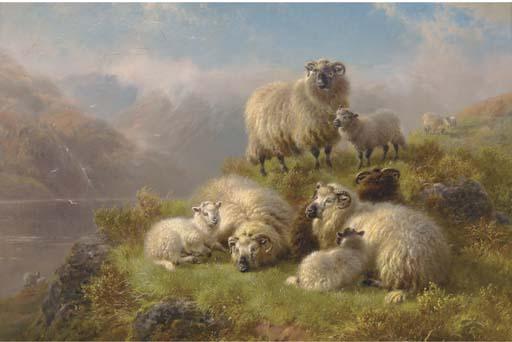 John Dawson Watson - Morning, Loch Eck, Argyleshire