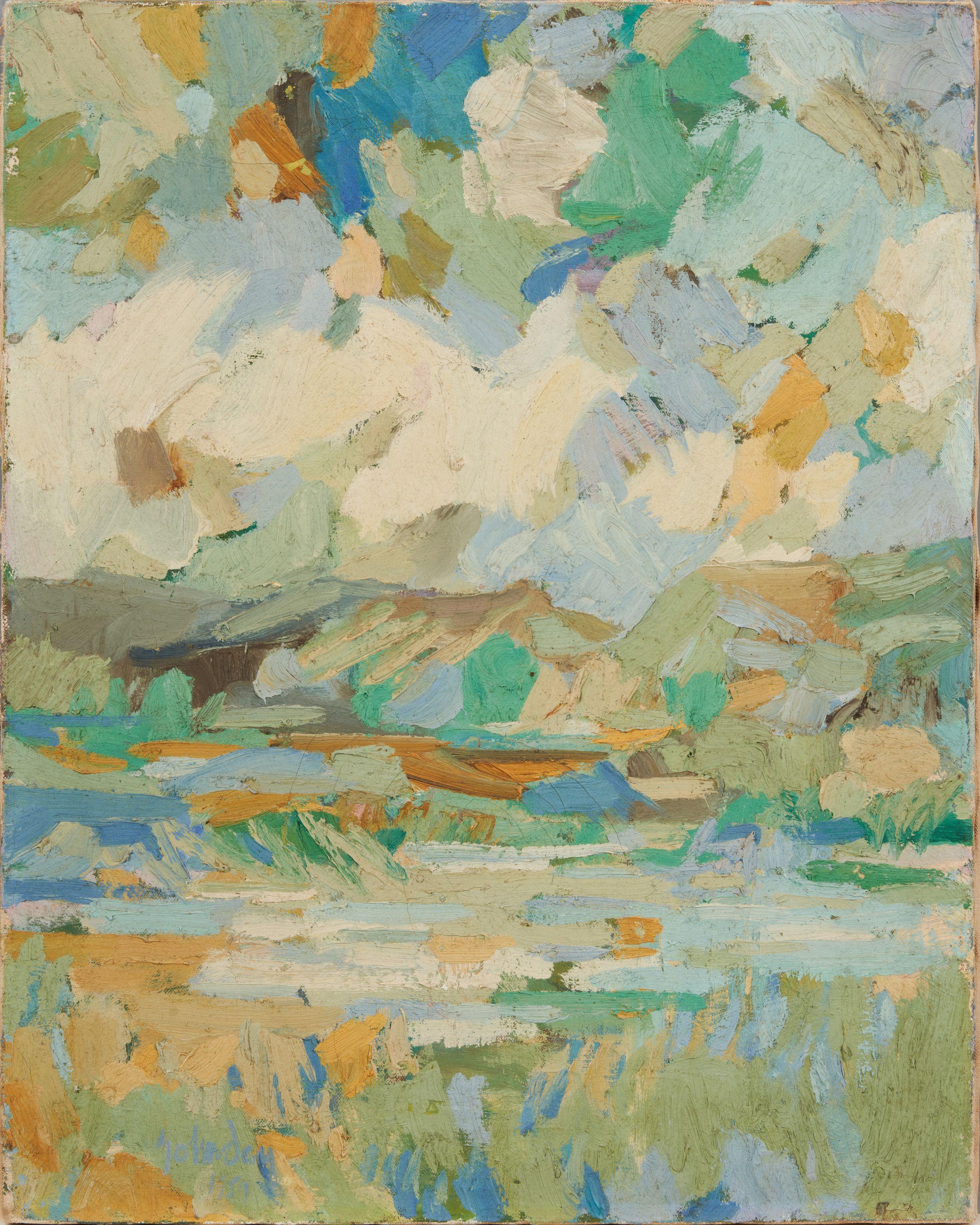 John Day - Summerscape 20 x 16 in. (50.8 x 40.6 cm) unframed