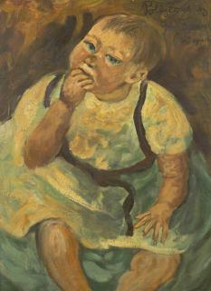 John de Burgh Perceval - Portrait of Polly