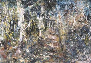 John De Burgh Perceval - Road under Black Mountain