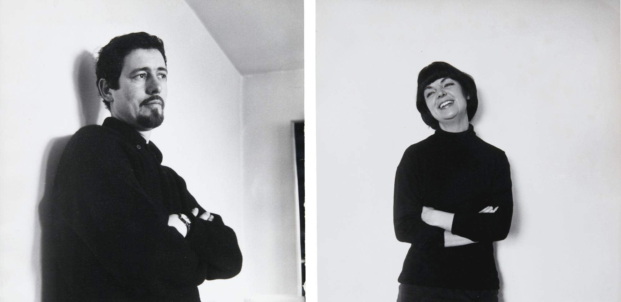 John Deakin - Susan Paine; John Paine, 1962